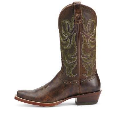 Ariat Western: Turnback Botas Western Hombre - Rojas Arena (RCTHG6925)